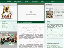 Tablet Screenshot of en.taif.ru